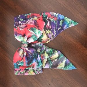 Beautiful Large Silky Hair Bow with Strong Alligator Clip